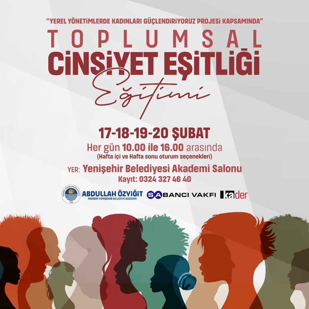 Toplumsal cinsiyet eşitliği eğitimleri için kayıtlar başladı: