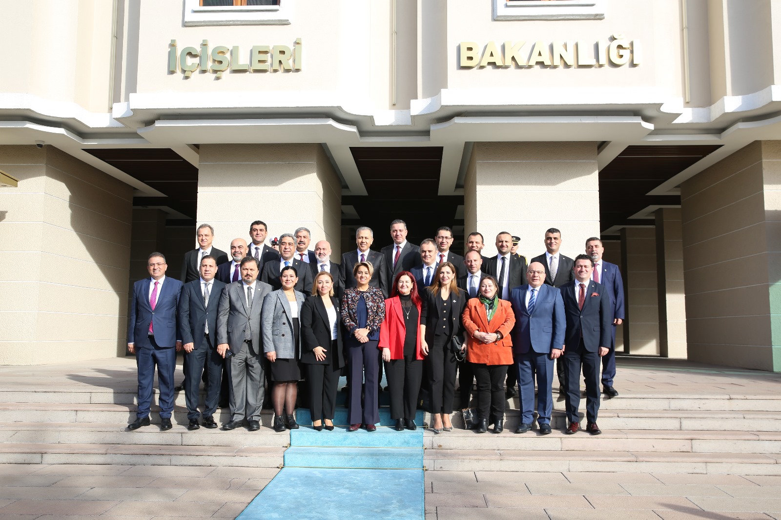 TBB VE BARO BAŞKANLARI, İÇİŞLERİ BAKANI YERLİKAYA’YA MESLEK SORUNLARINI AKTARDI