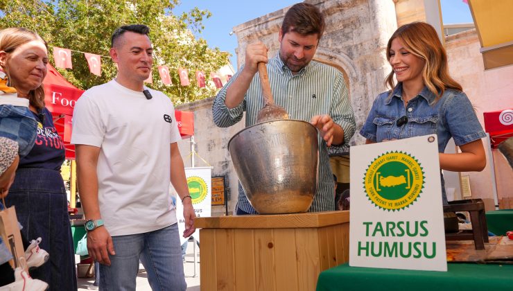 DÜNYANIN EN ÖNEMLİ PAZARLARINDAN BİRİ TARSUS BELEDİYESİ İLE KURULUYOR