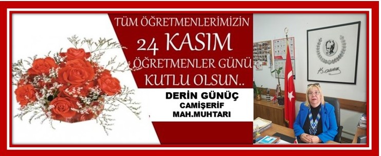 24 KASIM   ÖĞRETMENLER GÜNÜ MESAJI