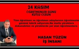 24 KASIM ÖĞRETMENLER GÜNÜ  MESAJLARI