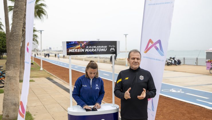 Uluslararası Mersin Maratonu için geri sayım başladı  Başkan Seçer’den 6. Uluslararası Mersin Maratonu’na davet  Seçer: Rekorlar şehri Mersin’de rekora koşacağız