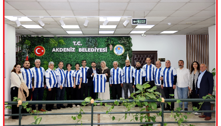 AKDENİZ BELEDİYESİ  MECLİS ÜYELERİNDEN SPORA VE SPORCULARA FORMALI DESTEK