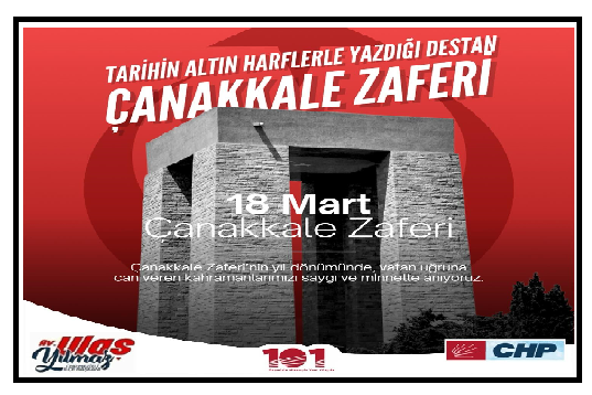 18 MART ÇANAKKALE  ZAFERİ KUTLAMA MESAJLARI