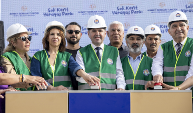 -SOLİ KENT YÜRÜYÜŞ PARKI TEMEL ATMA TÖRENİ GERÇEKLEŞTİRİLDİ