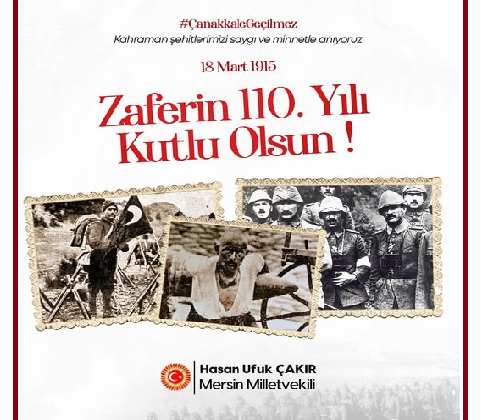 18 MART ÇANAKKALE ZAFERİ KUTLAMA MESAJLARI