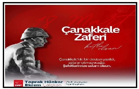 18 MART ÇANAKKALE ZAFERİ KUTLAMA MESAJLARI