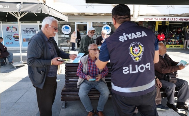 Mersin Polisi Dolandırıcılara Karşı Vatandaşları Uyardı;