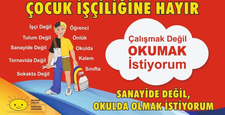 BUGÜN 12 HAZİRAN ULUSLARARASI ÇOCUK İŞÇİLİĞİYLE MÜCADELE GÜNÜ…