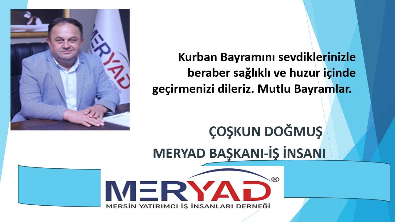 ÖZYAR MERSİN POSTASI GAZETESİ KURBANBAYRAMI MESAJLARI;