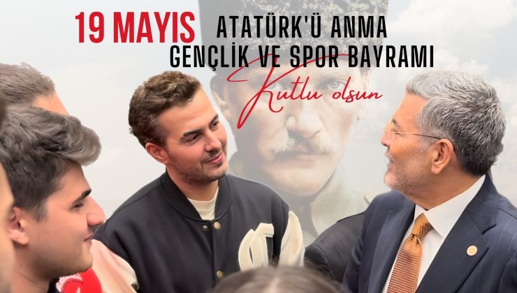 MHP MERSİN MİLLETVEKİLİ DR. LEVENT UYSAL’DAN 19 MAYIS KUTLAMA MESAJI MHP’Lİ UYSAL: TÜRK GENÇLİĞİ BUGÜNÜN VE YARININ GÜVENCESİDİR