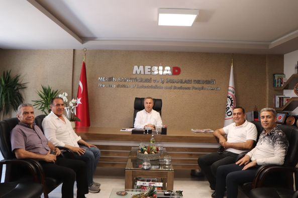 İSA ÇANİ VE AYDIN KARADUMAN MESİAD’I ZİYARET ETTİ