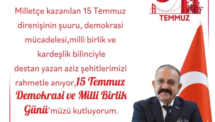 15 TEMMUZ ANMA MESAJLARI