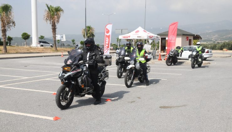 İleri sürüş motosiklet eğitimleri Yenişehir Belediyesinin destekleriyle veriliyor