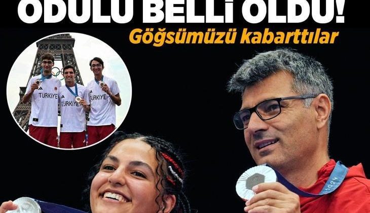 Yusuf Dikeç-Şevval İlayda Tarhan ikilisinin para ödülü belli oldu! Olimpiyatta gümüş madalya almışlardı