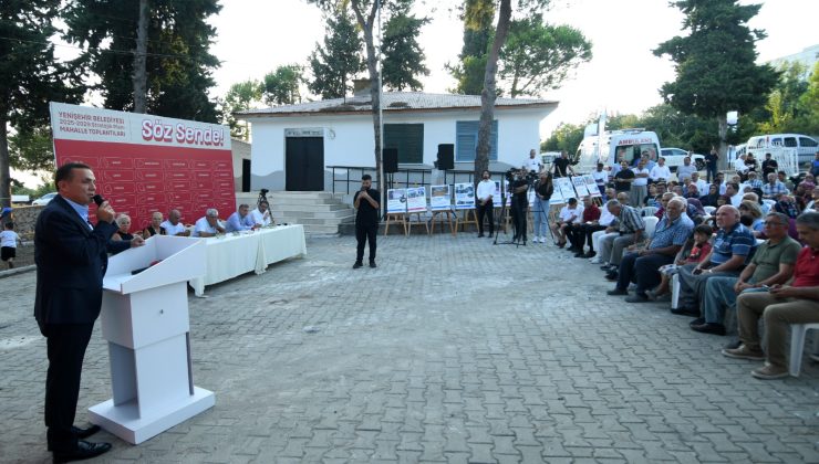 Başkan Abdullah Özyiğit, mahalle toplantılarında vatandaşlarla buluşuyor