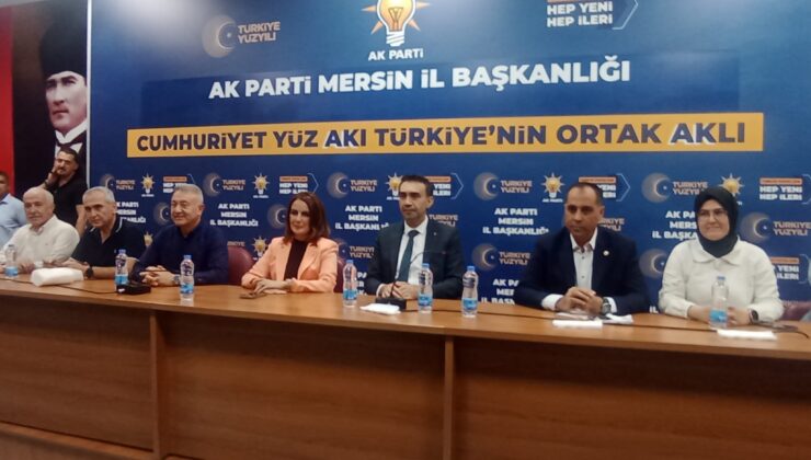 Ak Parti Mersin Teşkilatı Partinin 23. Kuruluş Yıldönümünü Kutladı