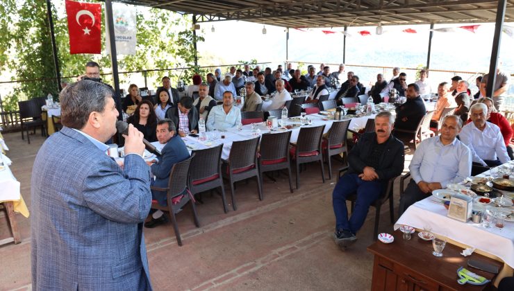 TOROSLAR BELEDİYE BAŞKANI YILDIZ, MUHTARLARLA BİR ARAYA GELDİ