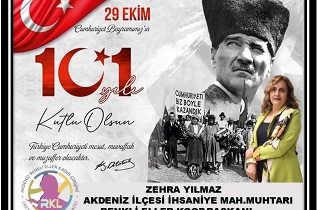 29 -EKİM CUMHURİYET BAYRAMI KUTLAMA MESAJLARI