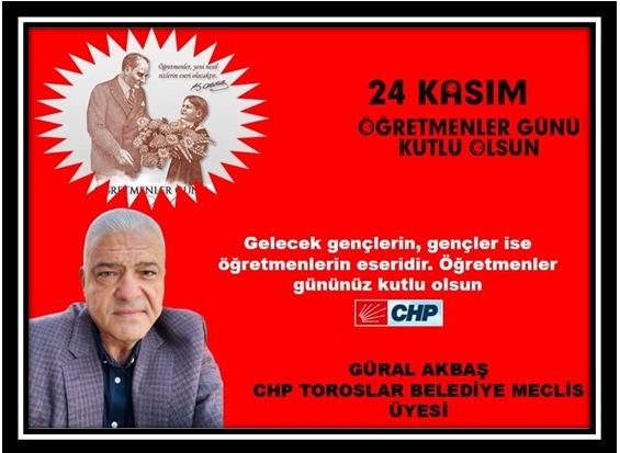 24 KASIM ÖĞRETMENLER GÜNÜ  MESAJI