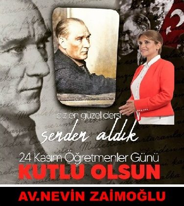 24 KASIM ÖĞRETMENLER GÜNÜ  MESAJI