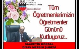 24  KASIM ÖĞRETMENLER GÜNÜ  MESAJI