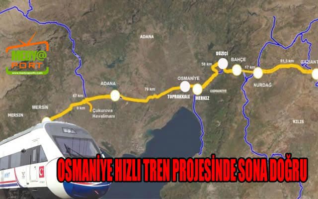 HIZLI TREN HATTININ % 51 ‘ İ BİTTİ