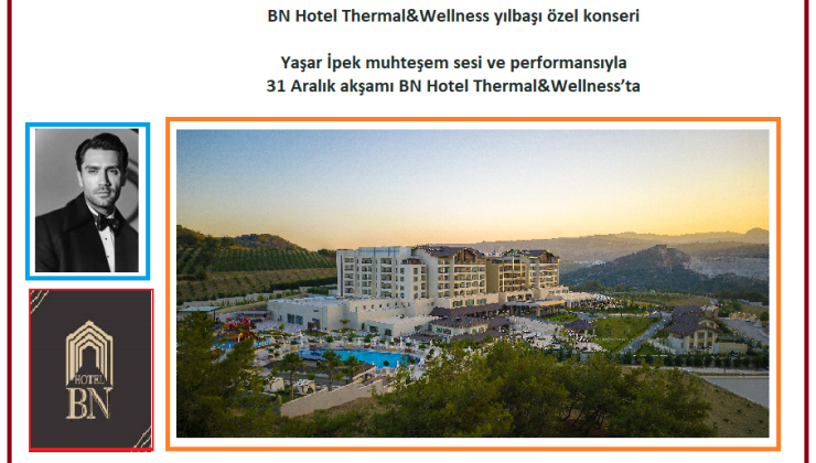 BN Hotel Thermal&Wellness yılbaşı özel konseri