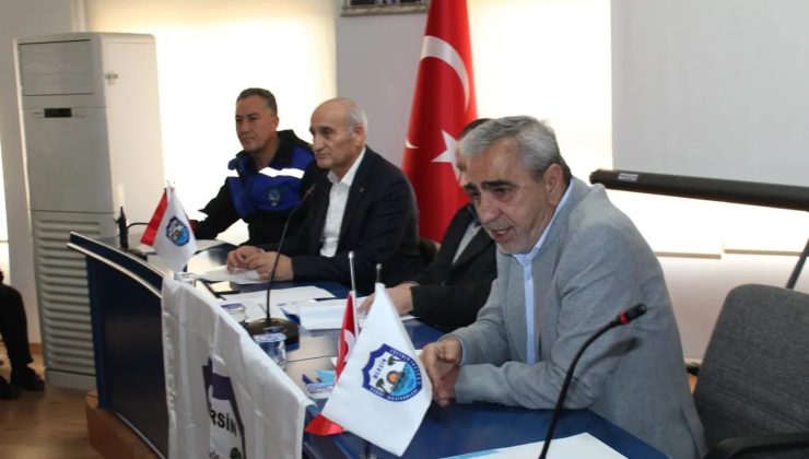 Mersin Esnaf ve Sanatkarlar Odaları Birliği Ekmek Tarifeleri Belirleme Komisyonu toplantısı Başkanlığımda toplandı.