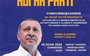 cumhurbaşkanımız  mersinde davetlisiniz